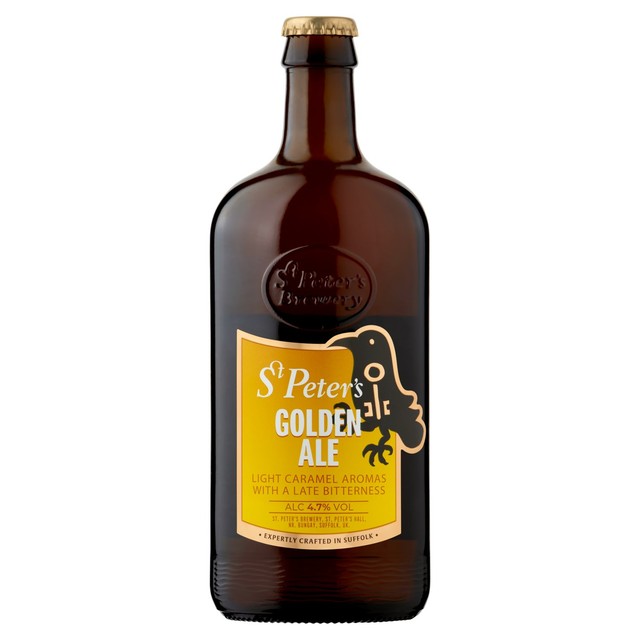 St. Peters golden ale bottle 500ml (British brand)