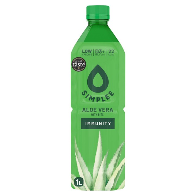 Simplee Aloe Vera Drink with Bits 1L (British brand)