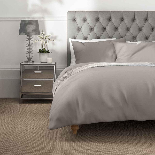 M&S lyocell rich duvet cover single size dark grey (British brand)
