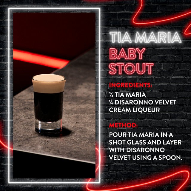 Tia Maria cold brew coffee liqueur, imported from the UK