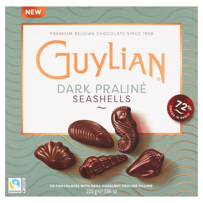 Guylian Coquillages Praliné Noir Chocolat Coquillages 225g