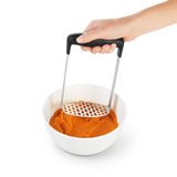 OXO SoftWorks Smooth Potato Masher 18cm x 7.5cm x 12cm, imported from the UK