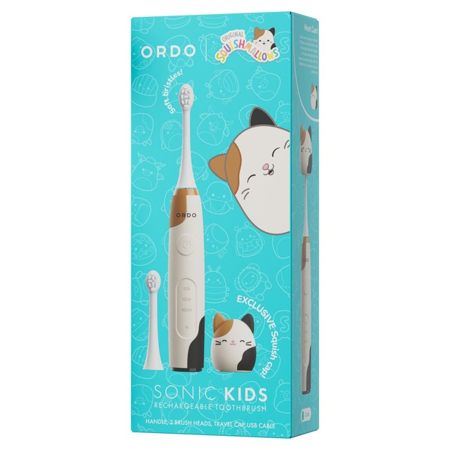 Ordo sonic kids toothbrush Squishmallows Cam, imported from the UK