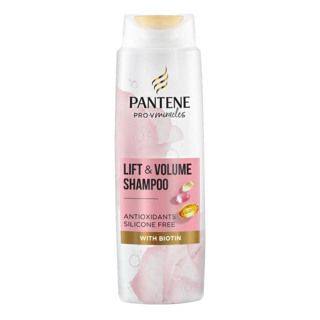 Pantene Lift & Volume Shampoo Biotin & Rose Water 400ml, imported from the UK
