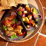 Cantina Gluten Free Blue Corn Tacos, imported from the UK