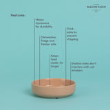 Mason Cash Cane cat saucer 13cm, imported from the UK