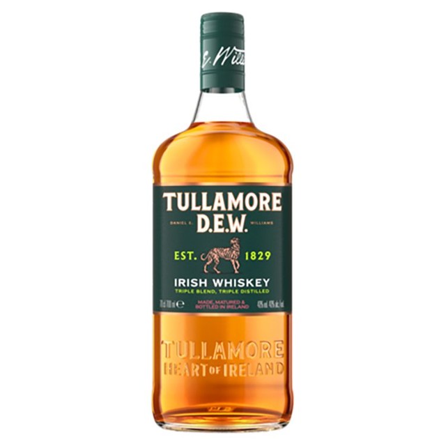 Tullamore Dew Irish Whiskey 70cl (British brand)