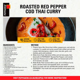 Peppadew Roasted Red Peppers 465g, imported from the UK