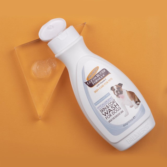 Palmer's Dog Shampoo Sensitive Skin 473ml, imported from the UK