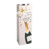 Caroline Gardner Let's Get Tipsy bottle gift bag 37x12x9cm, UK version