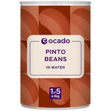 Ocado pinto beans in water 400g can, imported from the UK