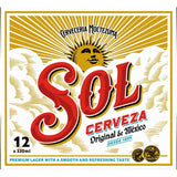 Sol Mexican Lager 12 x 330ml (British brand)