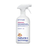 Attitude Fruit & Vegetable Wash Unscented 800ml - British product