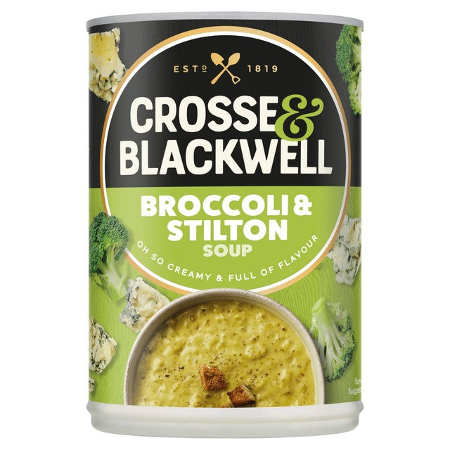 Crosse & Blackwell Broccoli & Stilton soup 400g can - British product