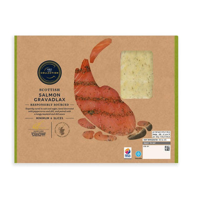 M&S M&S Skotsk Laks Gravadlax Kurert Fisk 140g- Kjøp online hos McGrocer