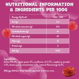 Goodies Raspberry & Date fruit bars multipack, imported from the UK
