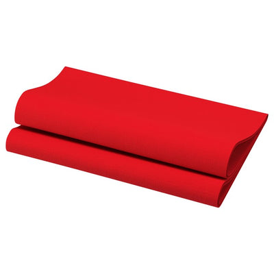 Duni Rote Luxus Kompostierbare Große Papierservietten 12er Packung