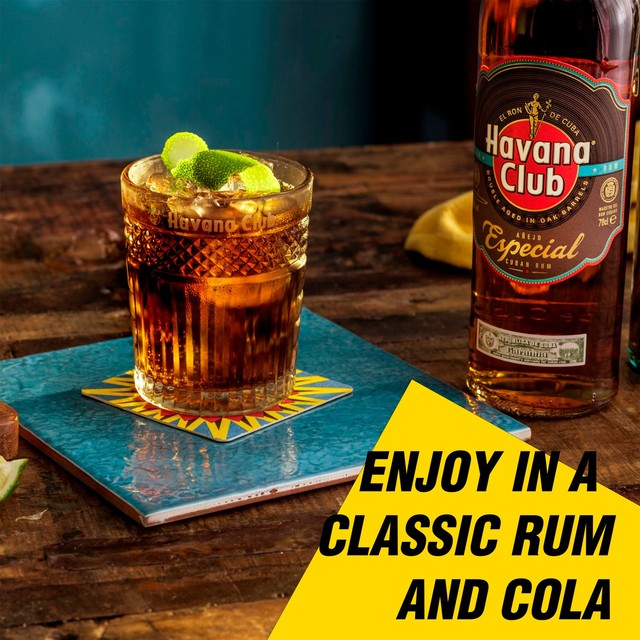 Havana Club Especial Golden Rum 70cl, UK version