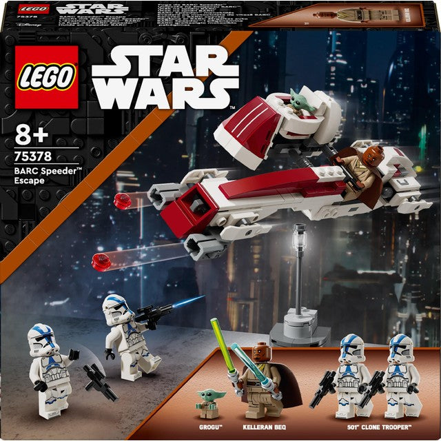 LEGO Star Wars BARC Speeder Escape building toy set, UK version