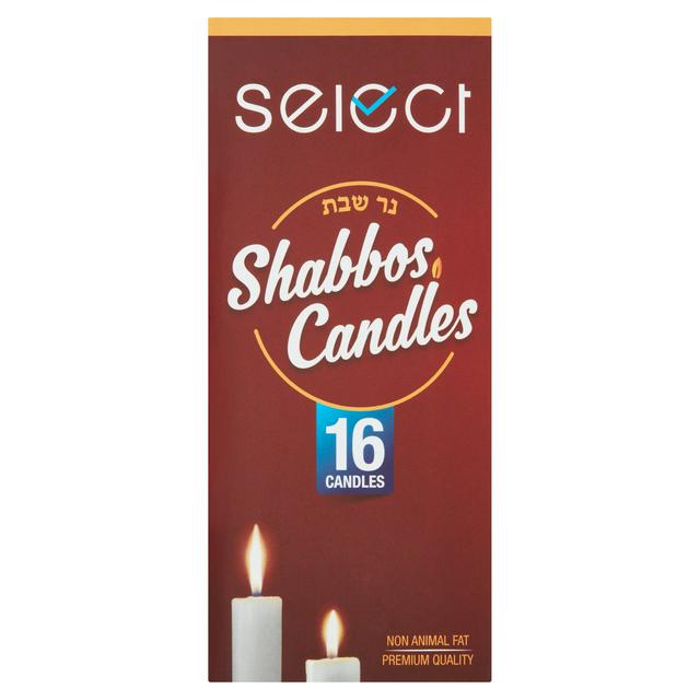 Select Shabbos Candles x16