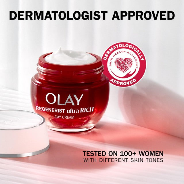 Olay Regenerist Ultra Rich Moisturiser 50ml, imported from the UK