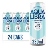 Aqua Libra sparkling water 330ml cans - British product