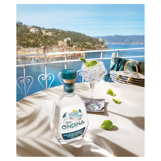 O'ndina Italian Gin Super Premium 70cl, imported from the UK.