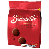 Cadbury Bournville dark chocolate giant buttons 100g - British product
