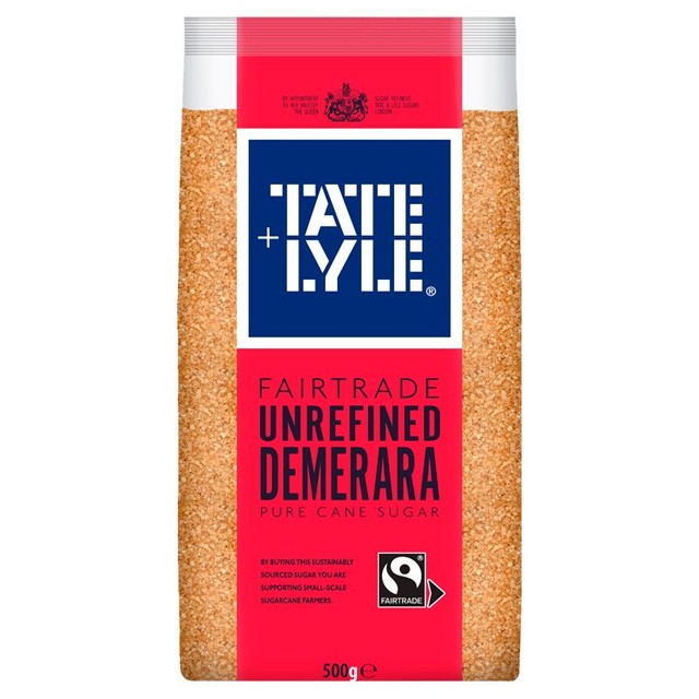 Tate & Lyle Fairtrade Demerara Sugar 500g (British brand)