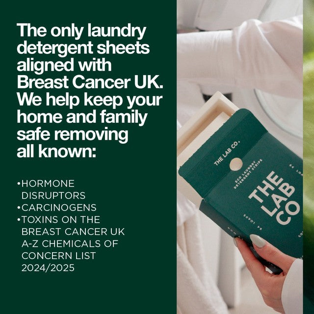 The Lab Co laundry detergent strips Refreshing 64pk (British brand)