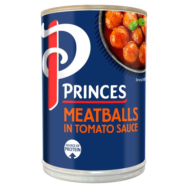 Princes meatballs in tomato sauce 370g, imported from the UK