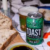 Toast Brewing Grassroots pale ale, imported from the UK