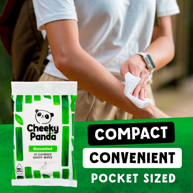 The Cheeky Panda unscented bamboo baby wipes (British brand)