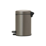 Brabantia pedal bin platinum 3L - British product