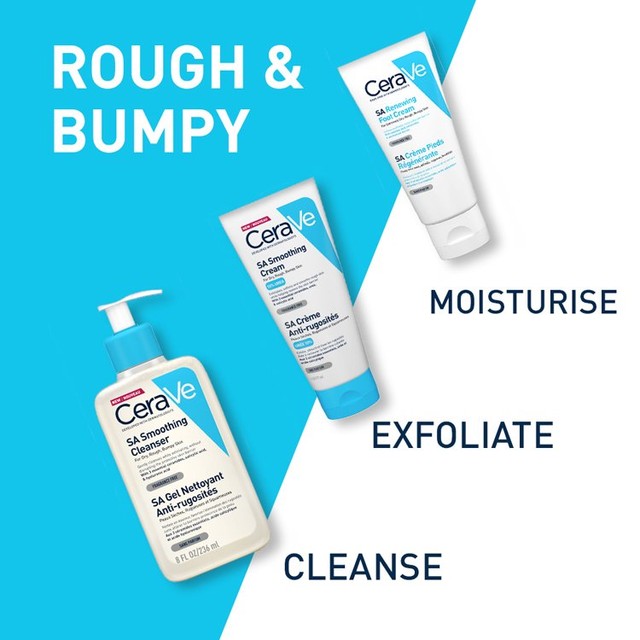 CeraVe SA Smoothing Cleanser 236ml - British product