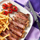 Ocado Bio-Rinderhüftsteak 225g, importiert aus dem Vereinigten Königreich