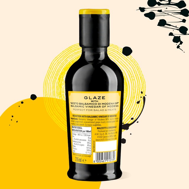 Mazzetti Classic Balsamic Glaze 215ml, imported from the UK