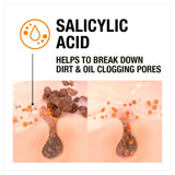 Neutrogena salicylic acid face scrub 150ml, imported from the UK