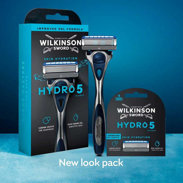 Wilkinson Sword Hydro 5 men's razor blades 8 pack (British brand)