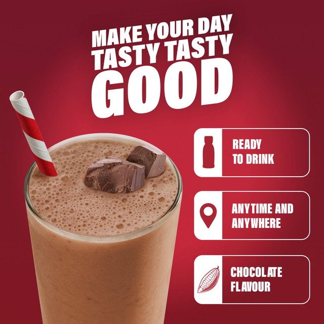 SlimFast Chunky Chocolate meal replacement shake 6 x 325ml (British brand)