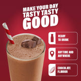 SlimFast Chunky Chocolate meal replacement shake 6 x 325ml (British brand)