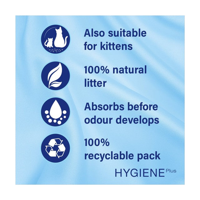Catsan Hygiene Non-Clumping Odour Control Cat Litter 20L - British product
