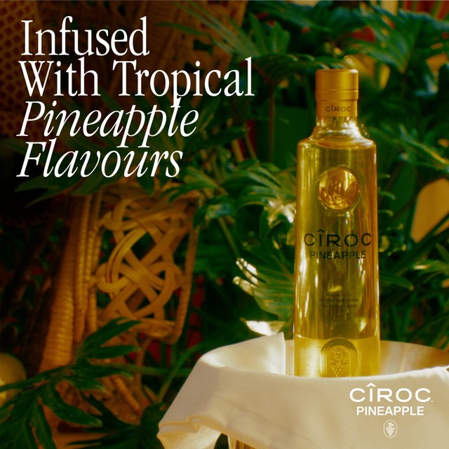 Ciroc Pineapple Flavoured Vodka 70cl - British product