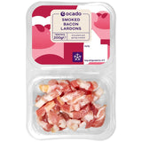 Ocado smoked bacon lardons 200g, imported from the UK