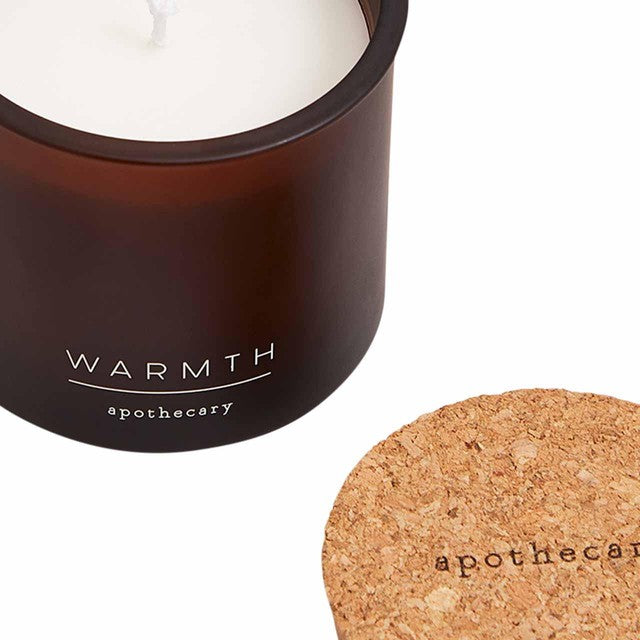 M&S Apothecary Warmth Refillable Candle Amber, imported from the UK