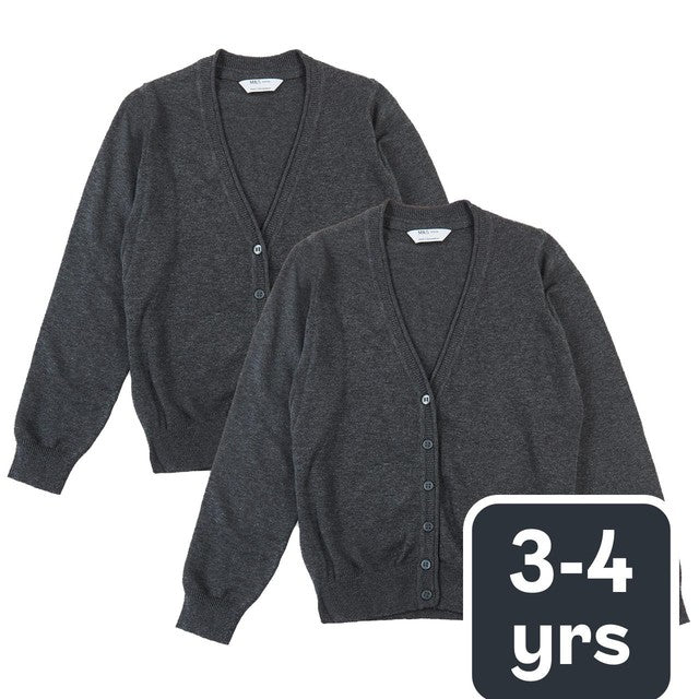 M&S children's cotton cardigan with StayNEW 3-4 Y, imported from the UK
