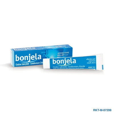 Gel Bonjela Adulte Soulagement Douleur Ulcère Buccal Sans Sucre 15g