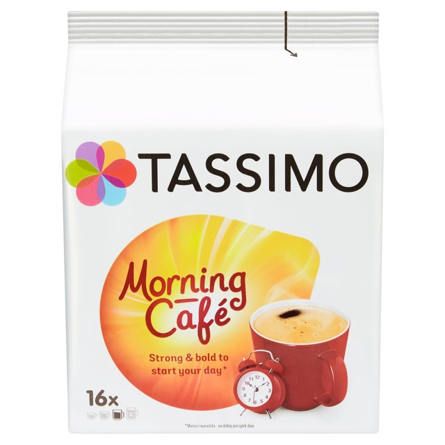 Tassimo Morning Café coffee pods 16 pack (British brand)