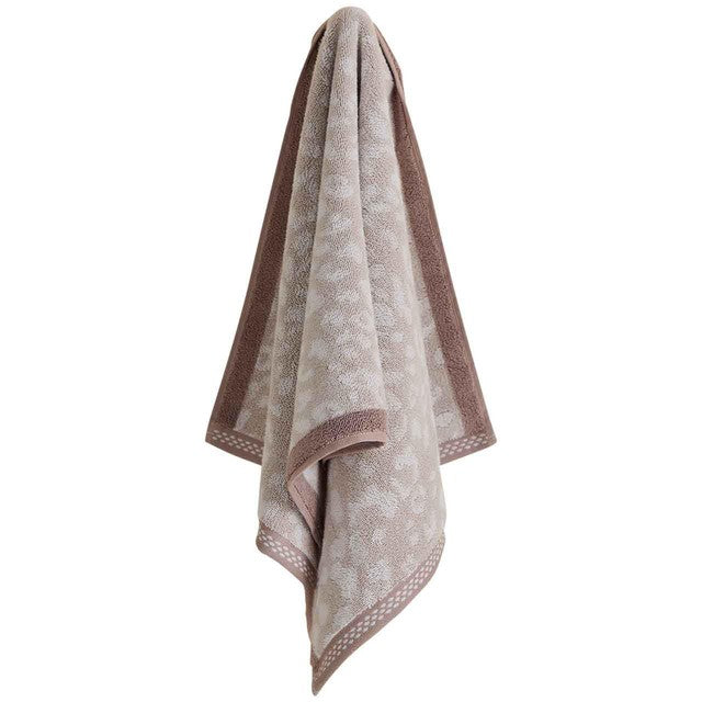 M&S hand towel leopard print - British product
