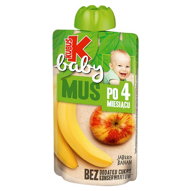 Baby Apple Banana Mousse with Vitamin C 100g